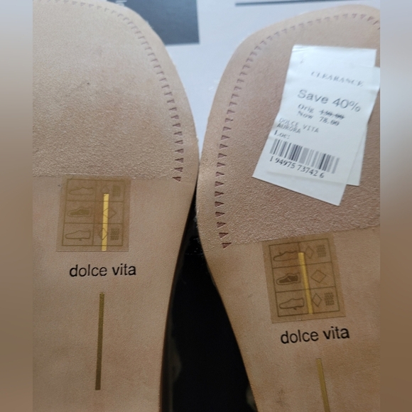 Dolce Vita Tan Wedge Sandals with Ankle Strap. Sz 9.5 NIB - Picture 5 of 7